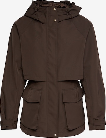 Salsa Jeans Between-seasons parka in Brown: front