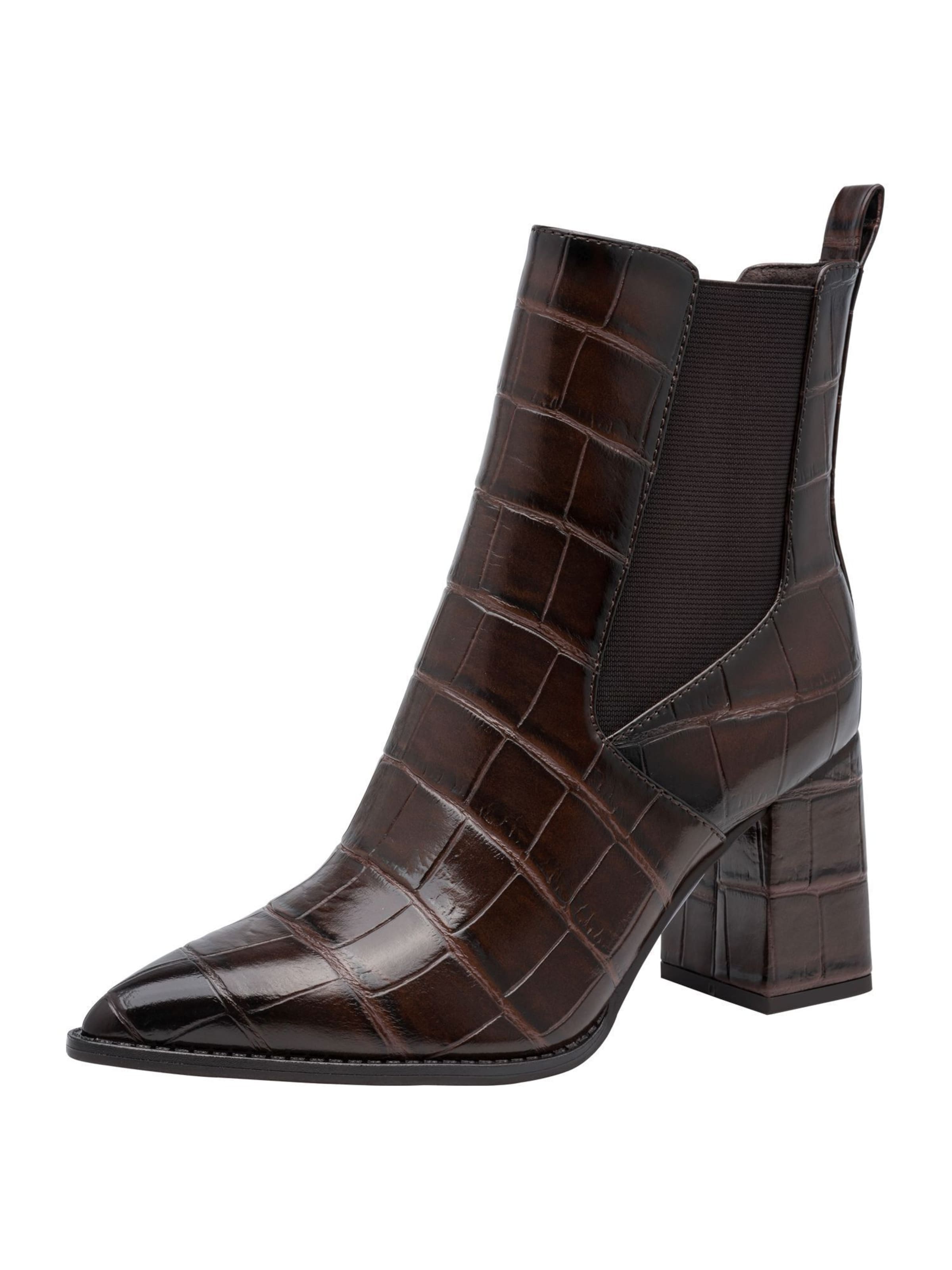 MARCO TOZZI Chelsea boots in Bruin: voorkant