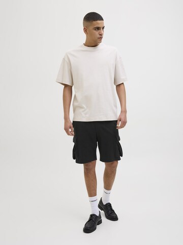 regular Pantaloni cargo di JACK & JONES in nero