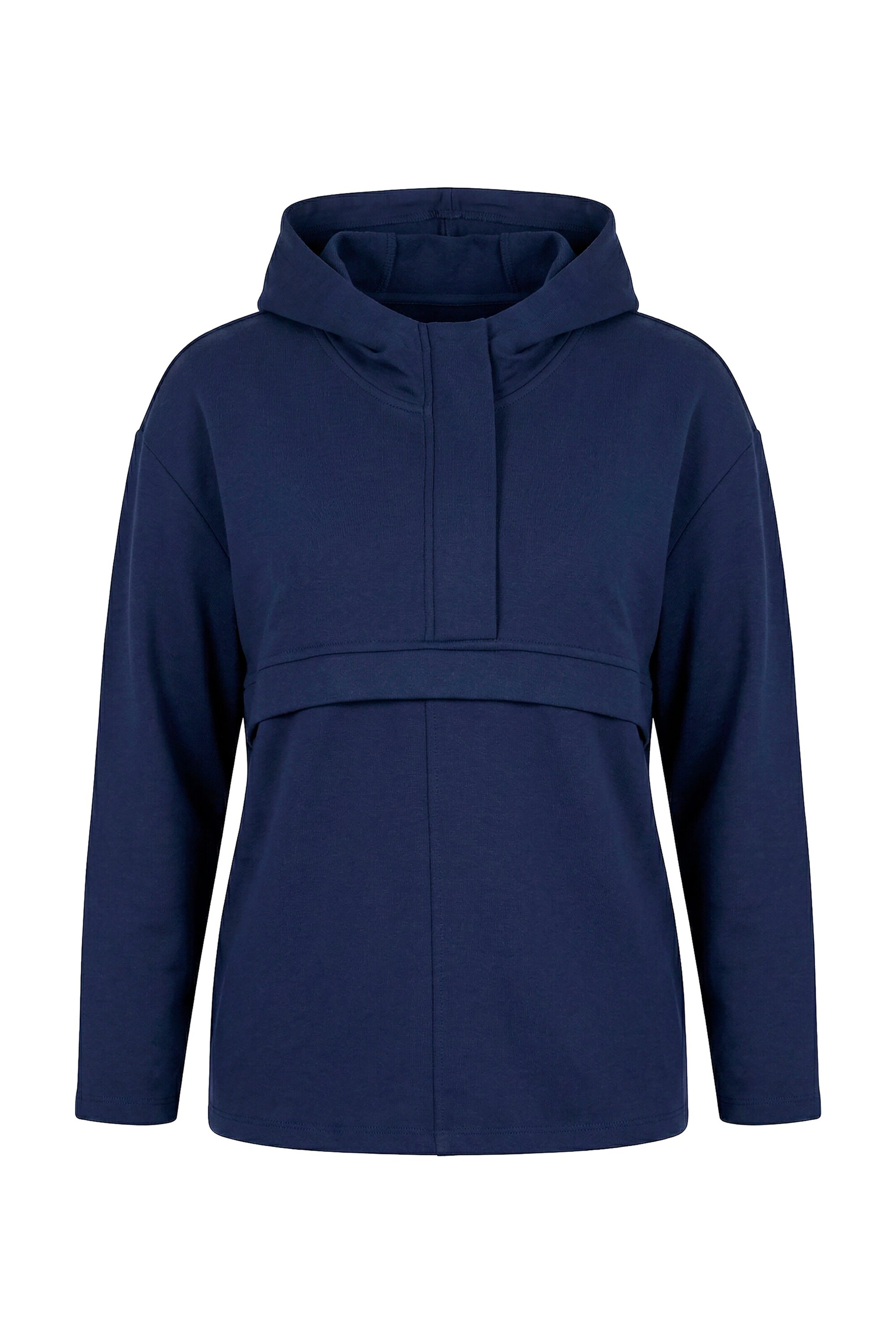 Ulla Popken Sweatshirt in Blau: Vorderseite
