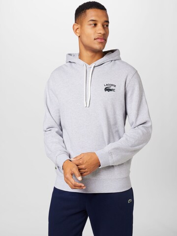 LACOSTE Sweatshirt in Grijs: voorkant