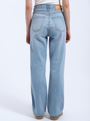 Dr. Denim Regular Jeans 'Echo High Straight'‌‌‌‌‌‌‌‌‌‌ in Blau