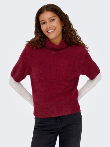 ONLY Sweater 'PIUMO ' in Purple