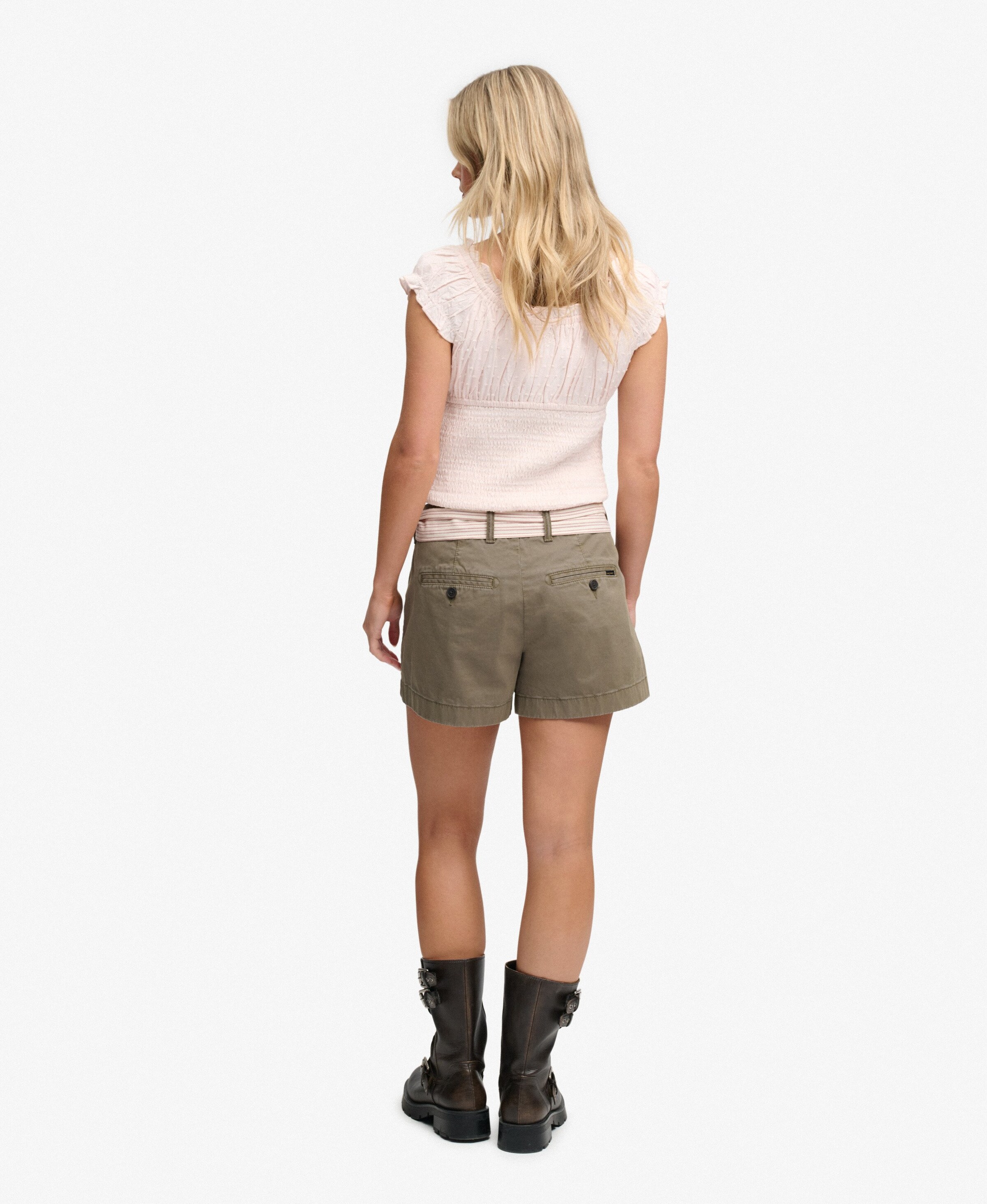 Superdry & Co Loosefit Chino in Groen