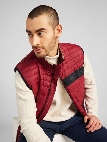 Gilet 'Darolan' BOSS en rouge