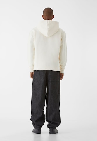 9N1M SENSE Sweatshirt 'Sense Blank' i vit