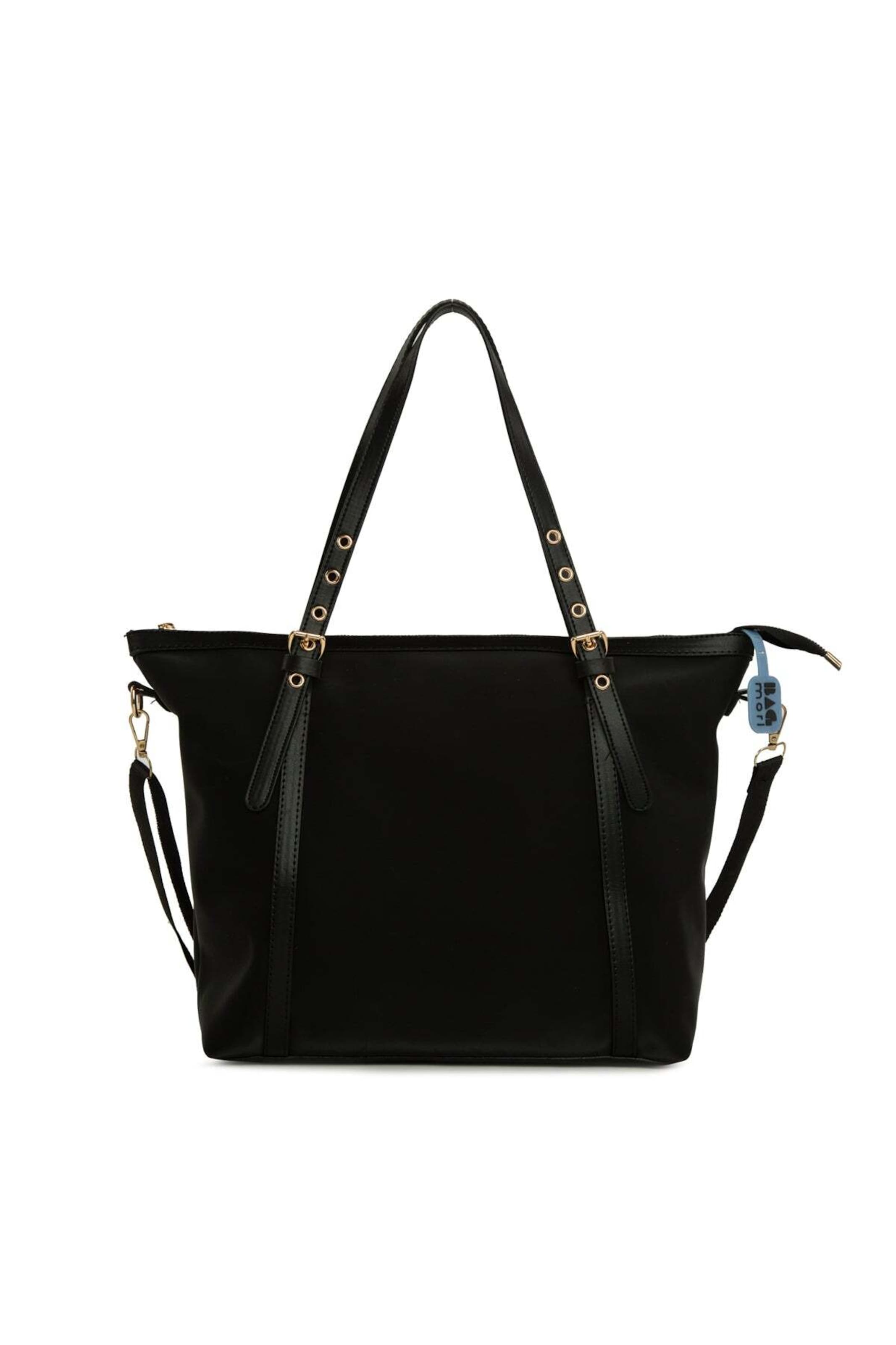 Plase de cumpărături Bagmori pe negru, Vizualizare produs