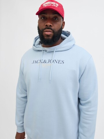 JACK & JONES - Sweatshirt 'JORBILLYBURG' em azul