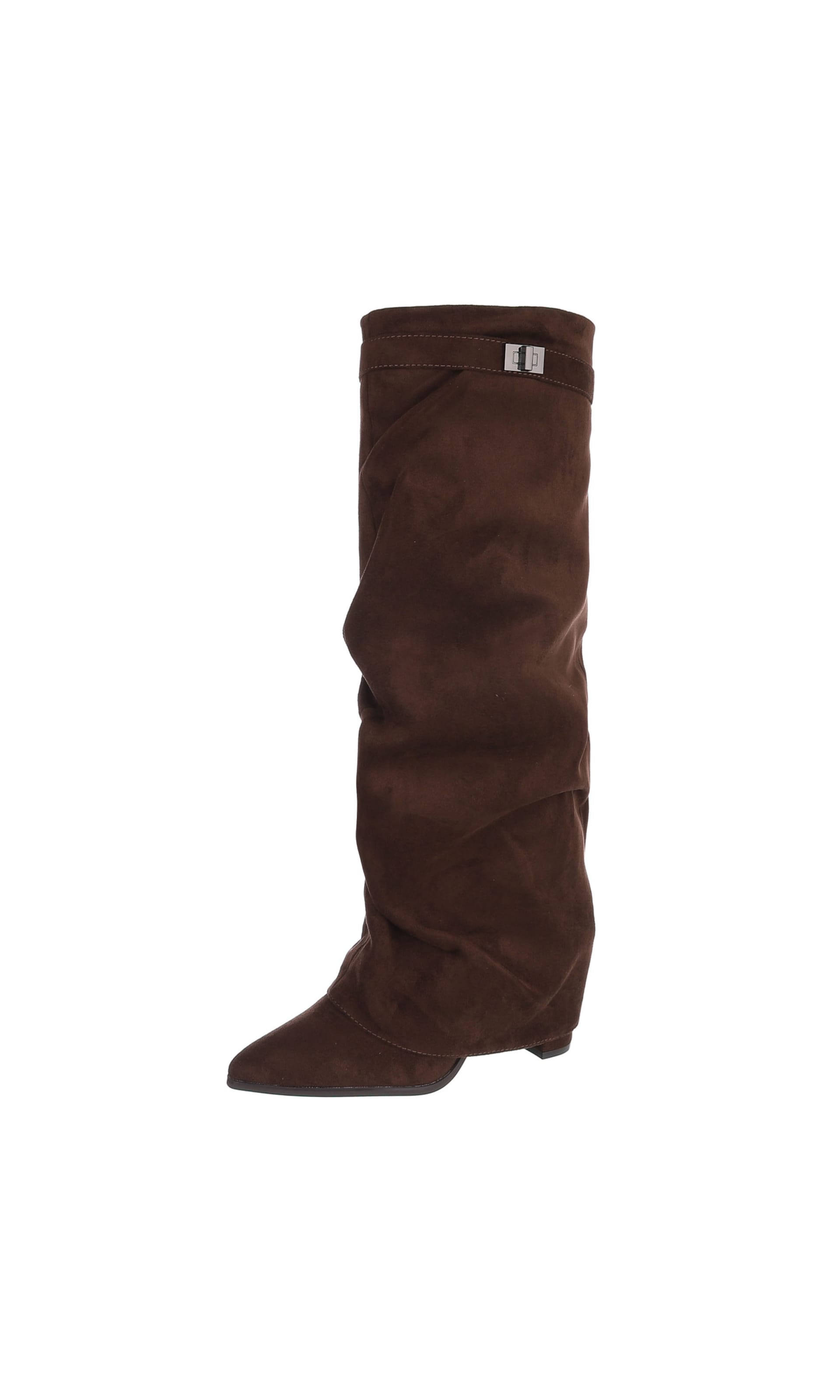 Ital-Design Stiefel in Braun: Vorderseite
