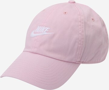 Nike Sportswear Cap in Pink: predná strana