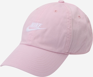 Nike Sportswear Cap in Pink: front