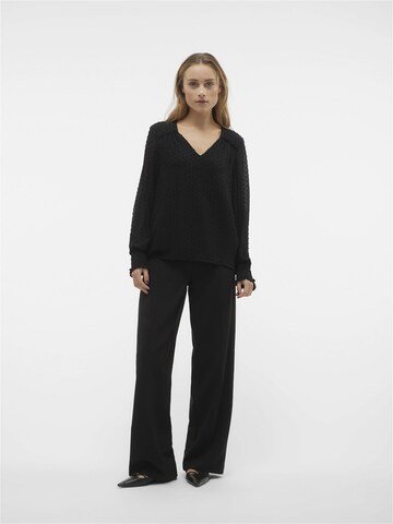 VERO MODA Blouse in Zwart