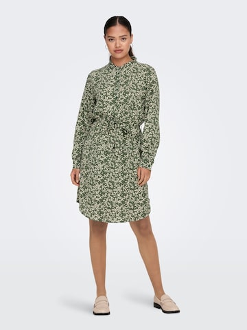 JDY Shirt Dress in Green: front