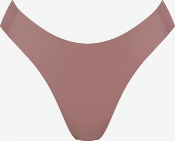 SLOGGI Panty 'ZERO Feel 2.0' in Brown: front