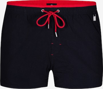 Blackspade Swimming shorts ' Basic ' in Black: front