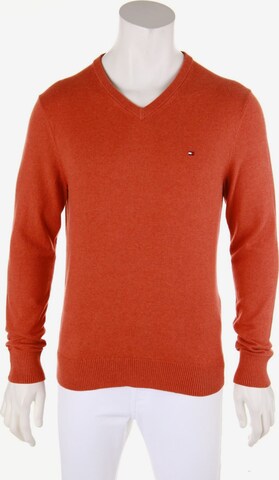 TOMMY HILFIGER Sweater & Cardigan in S in Orange: front