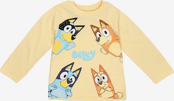 Maglietta di Bluey in giallo: frontale