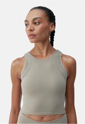 Born Living Yoga Sporttop 'Zenda' in Beige: voorkant
