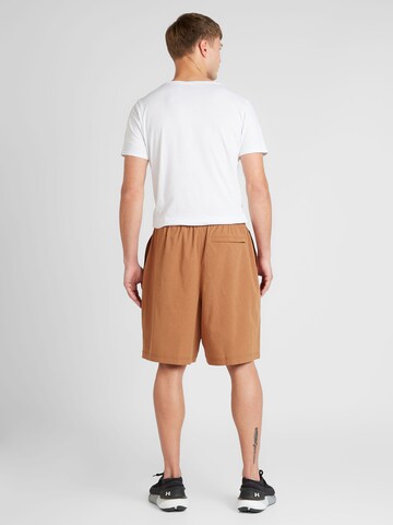 UNDER ARMOUR - Loosefit Pantalón deportivo 'Unstoppable' en marrón