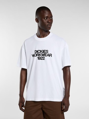 DICKIES T-shirt 'Torrey' i vit: framsida