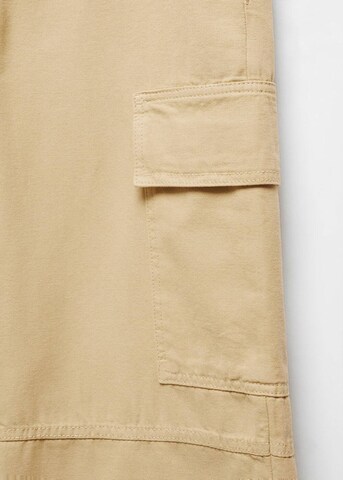 Loosefit Pantalon cargo 'Danna' MANGO en marron