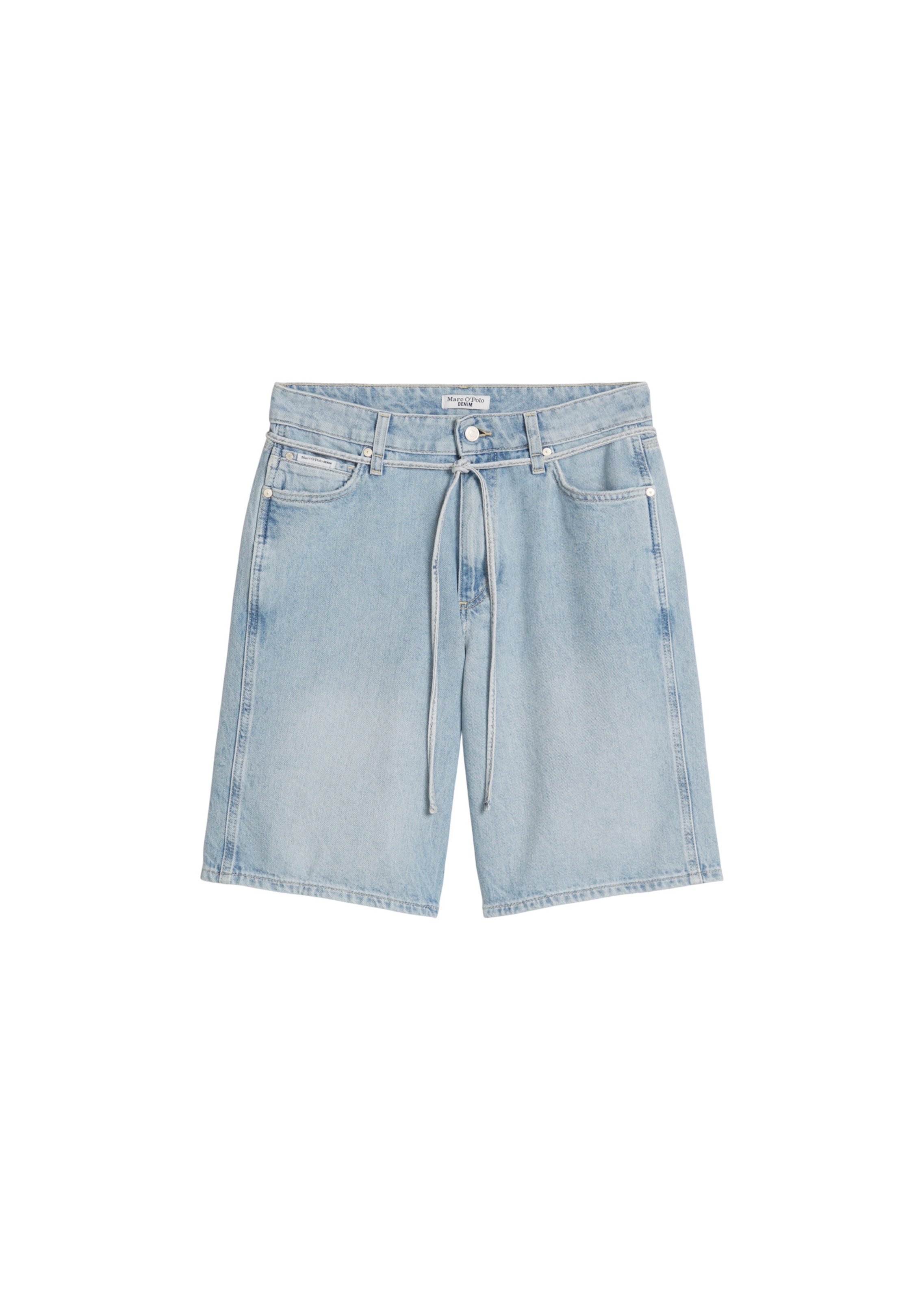 Marc O'Polo DENIM Wide leg Jeans 'Jonnda' in Blauw: voorkant