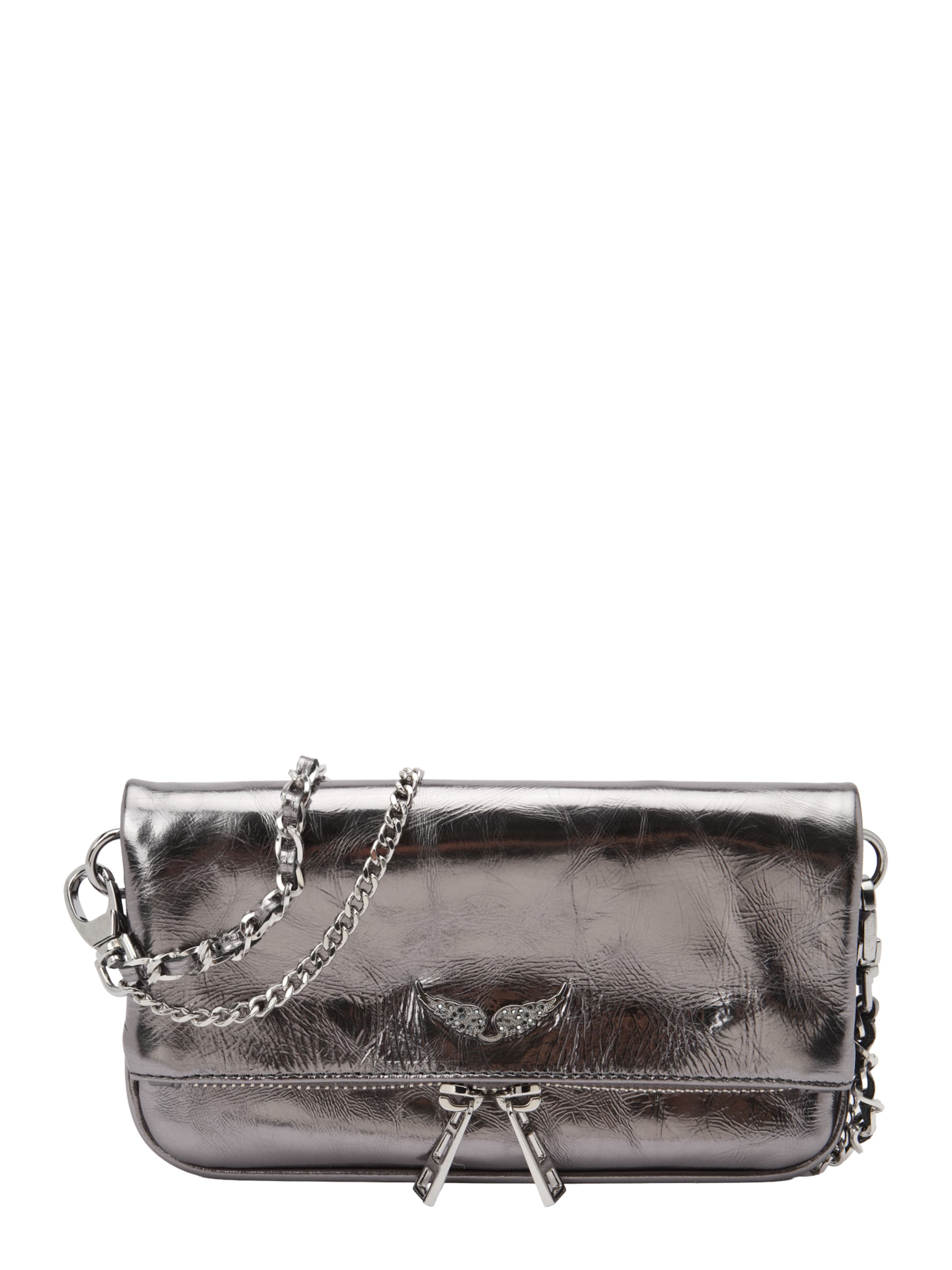 Zadig & Voltaire Сумка через плечо 'ROCK NANO' в Серый: спереди