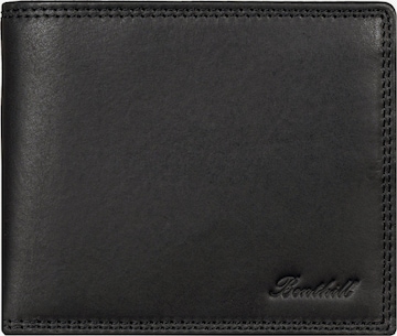 Benthill Wallet in Black: front