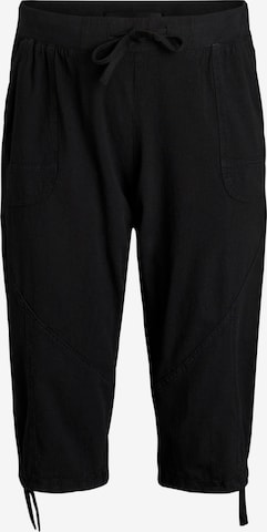 juoda Zizzi Laisvas Kelnės 'Jeasy': priekis