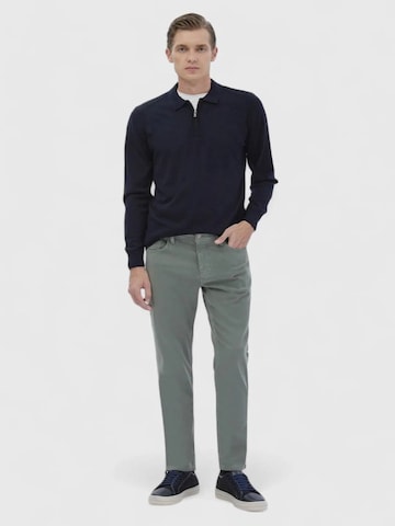 Ramsey Knit cardigan in Blue