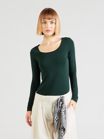 VERO MODA Koszulka 'VMMAXI MY' w kolorze zielony: przód