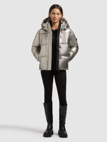 Veste d’hiver 'DEVINA2' khujo en argent