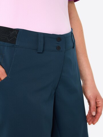 VAUDE Regular Outdoor Pants 'Loamer' in Blue