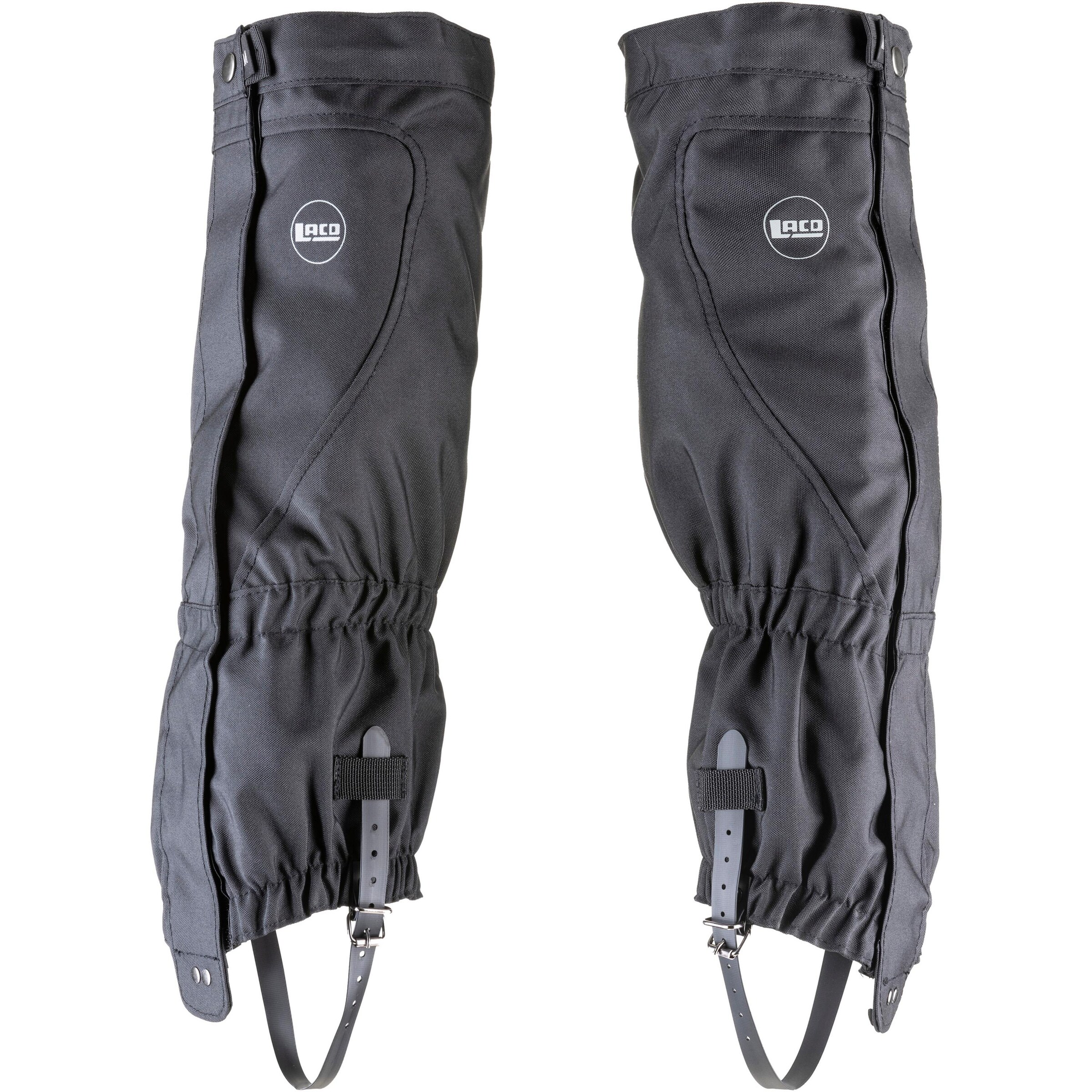 LACD Gamaschen 'Gaiter' in Grau: Vorderseite