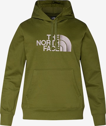 THE NORTH FACE Свитшот 'DREW PEAK' в Зеленый: спереди