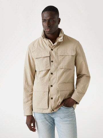GUESS Between-Season Jacket in Beige: front