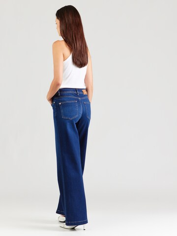 MOS MOSH Wide leg Jeans 'MMDara Deluxe' in Blue