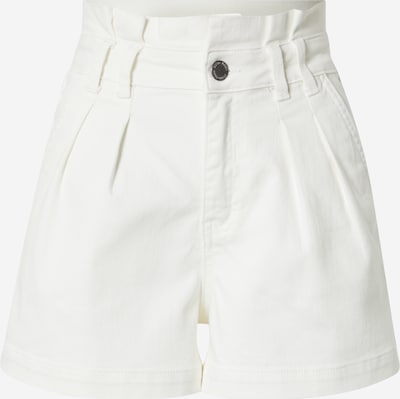 Guido Maria Kretschmer Collection Pleat-front jeans 'Gwen' in White denim, Item view