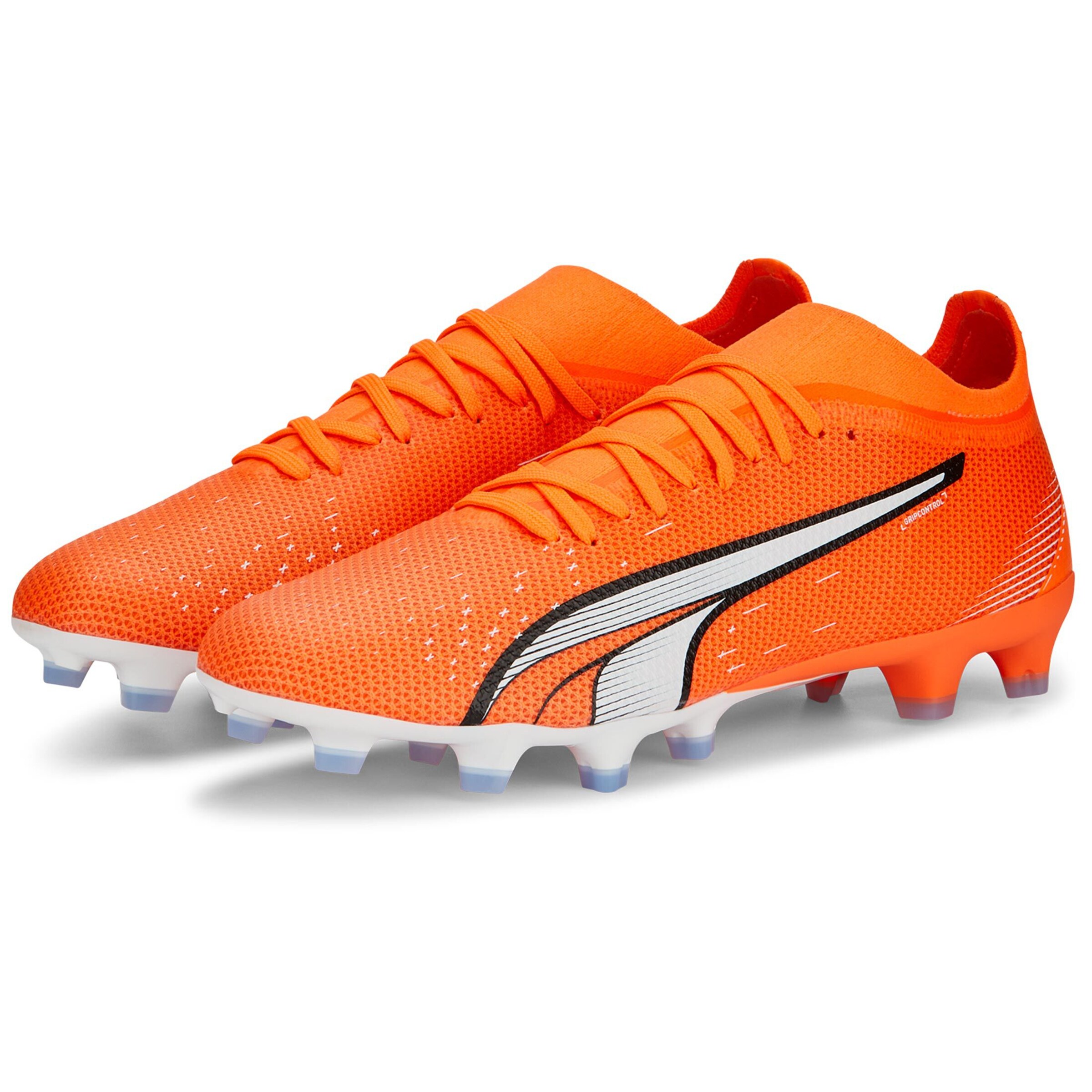 Chaussure de foot 'Ultra Match' PUMA en orange