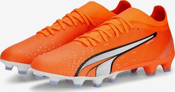 PUMA Soccer Cleats 'Ultra Match' in Orange