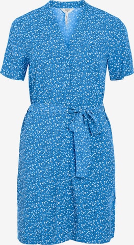 Robe-chemise 'EMA ELISE' OBJECT en bleu : devant
