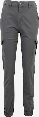 Urban Classics Damen ' Ladies High Waist Cargo Pants ' in Mischfarben: Vorderseite