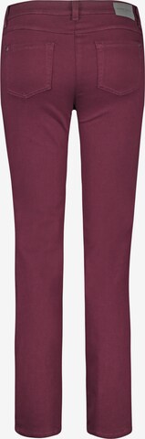GERRY WEBER Slimfit Jeans in Rood