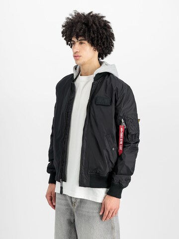 ALPHA INDUSTRIES Between-Season Jacket 'MA-1 TT' in Black