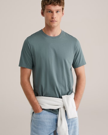 WE Fashion - Camiseta en verde: frente