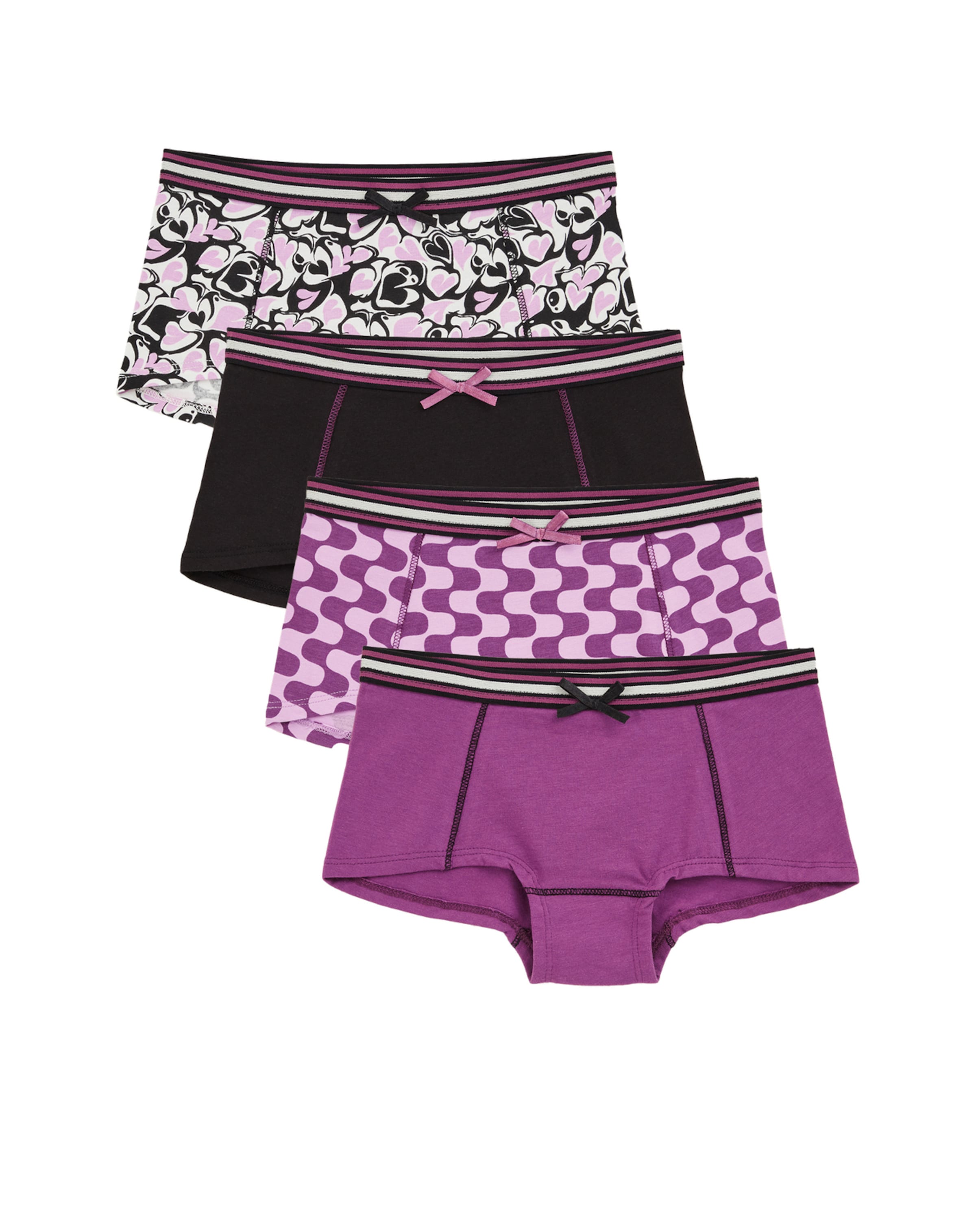 WE Fashion Alushousut värissä lila: etupuoli