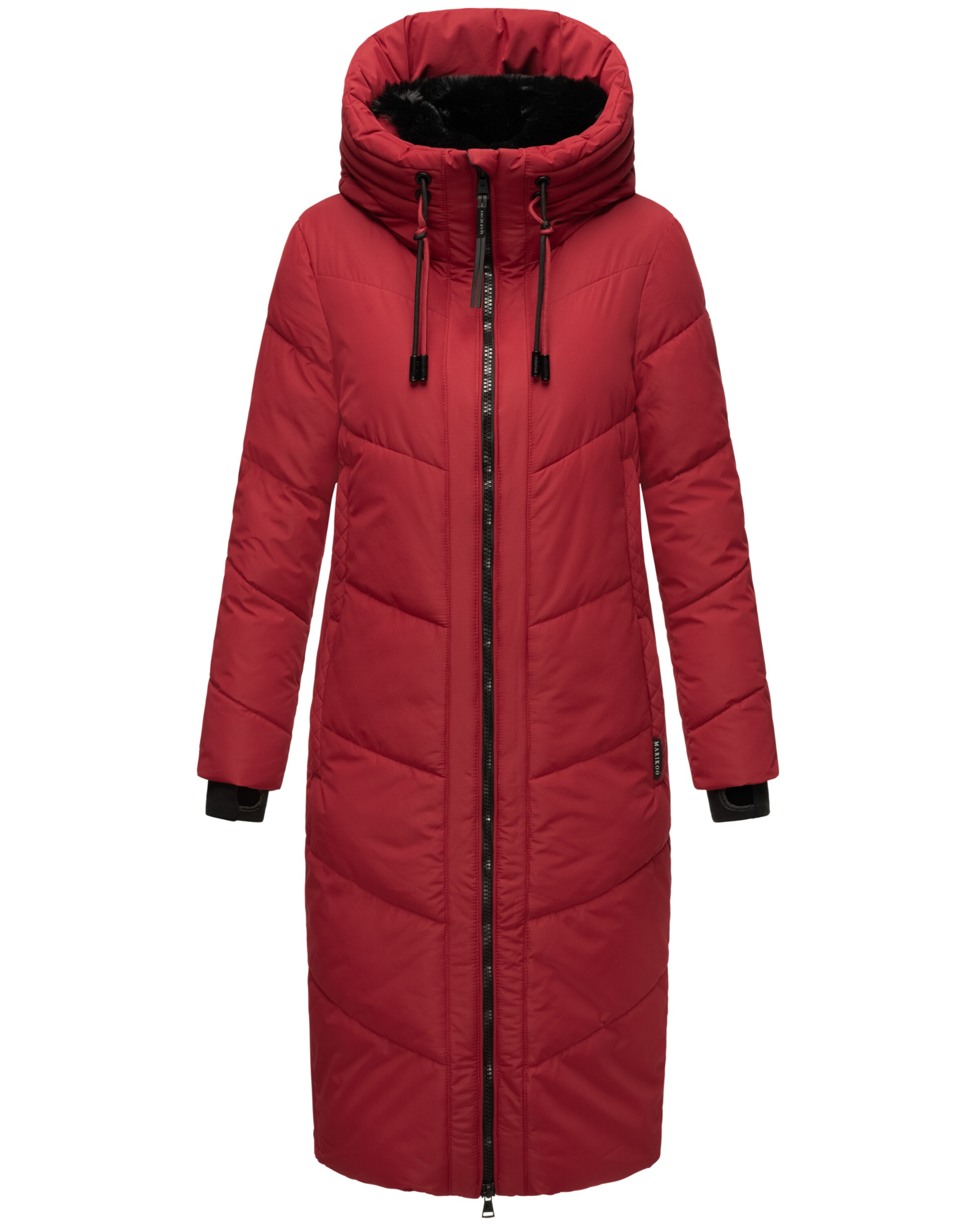Cappotto invernale 'Nadaree' di MARIKOO in rosso: frontale