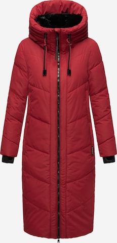 Manteau d’hiver 'Nadaree' MARIKOO en rouge : devant