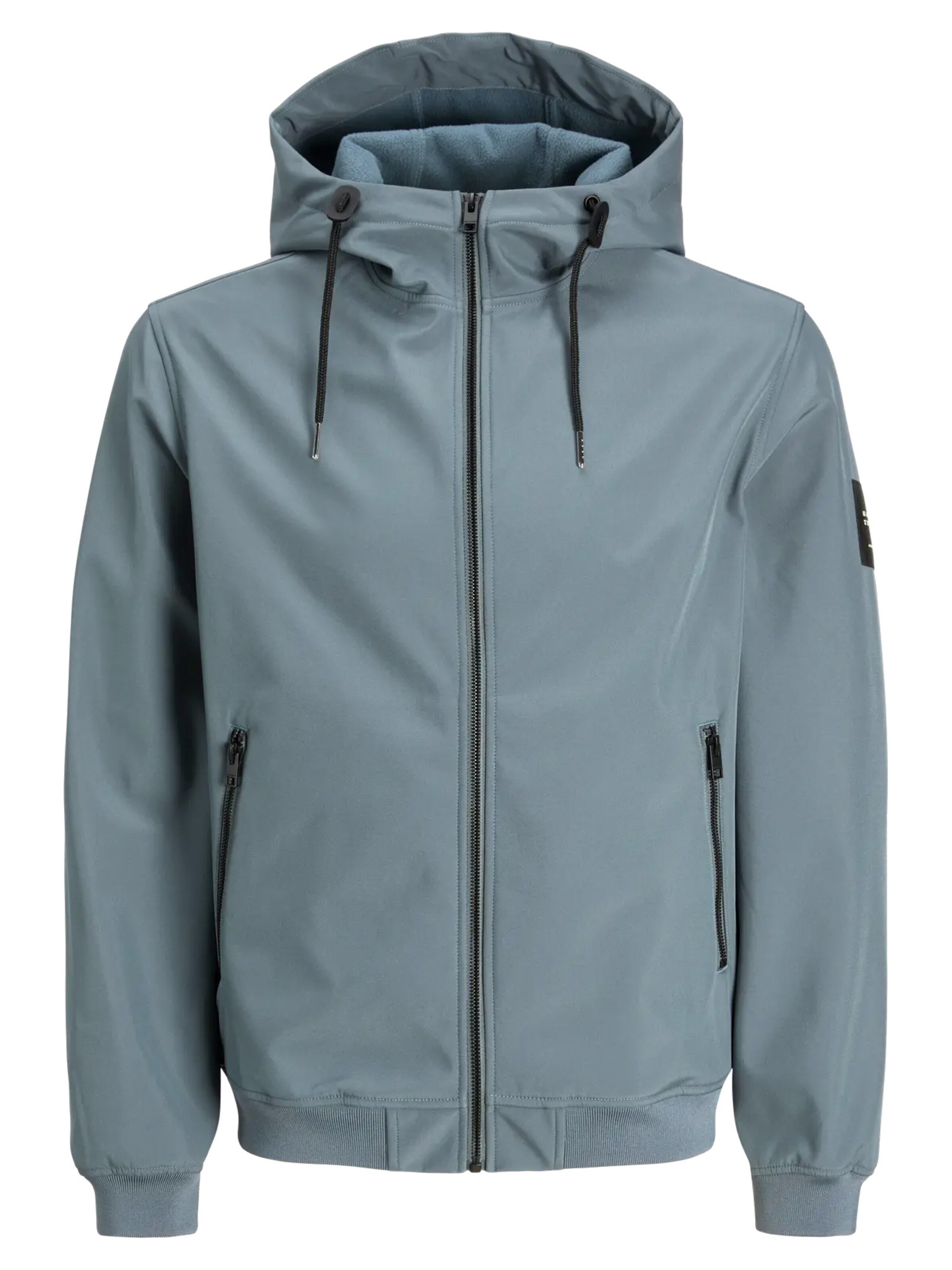 JACK & JONES Übergangsjacke 'Basic'‌‌ in Grau: Vorderseite