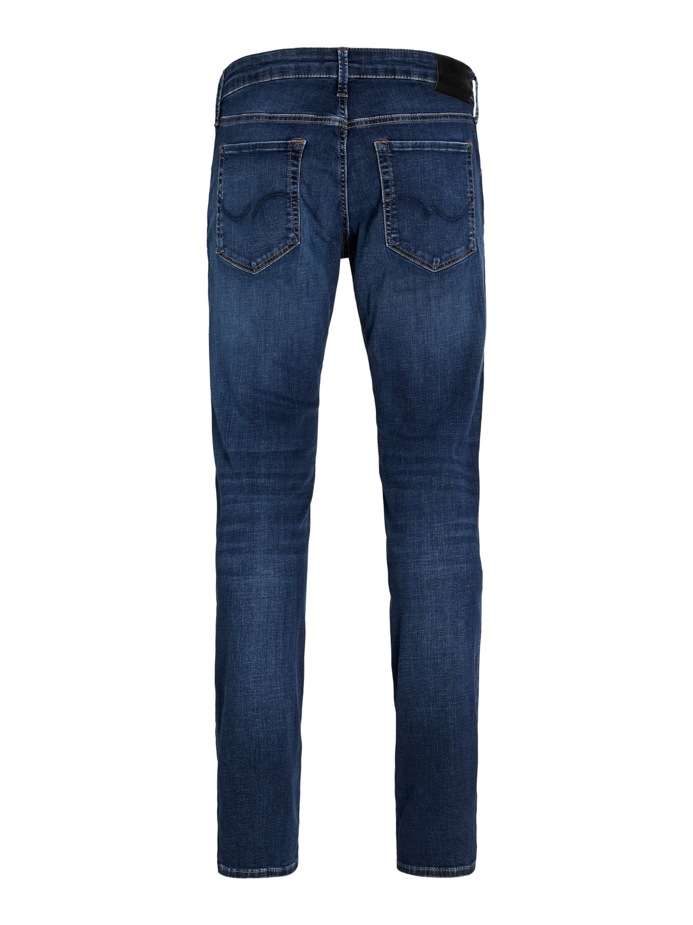 JACK & JONES - Slimfit Vaquero 'JJIGLENN JJICON SBD 057 50SPS NOOS' en azul